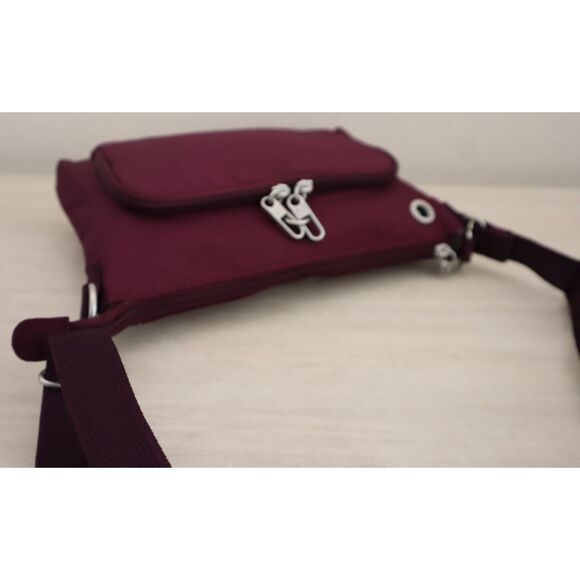 Baggallini Women's O/S Mulberry/Wine Anti-Theft/RFID Memento Crossbody Bag - Picture 3 of 16